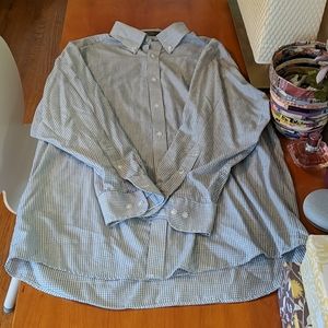 Men's John Bartlett Button Down Checkered Shirt